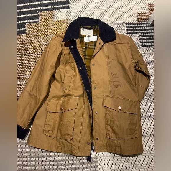 NWT - The Heritage Waxed Barn Jacket by Pilcro - Picture 6 of 6